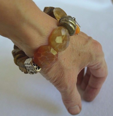 SILPADA Sterling Silver Agate Tiger's Eye 