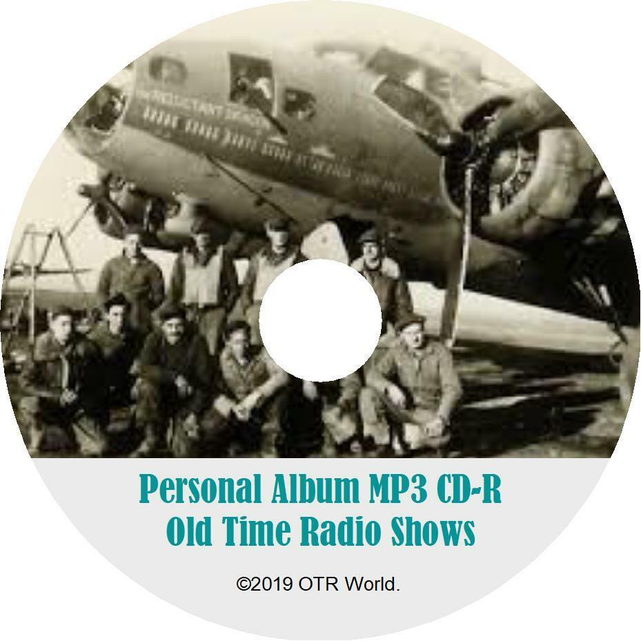 Personal Album OTR Old Time Radio Shows MP3 On CD 12 Episodes