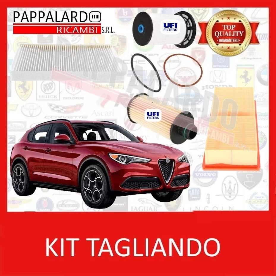 Filtro Gasolio UFI 26.H2O.00 - Per Alfa Romeo Stelvio, Filtro Carburante Ad Alta Efficienza