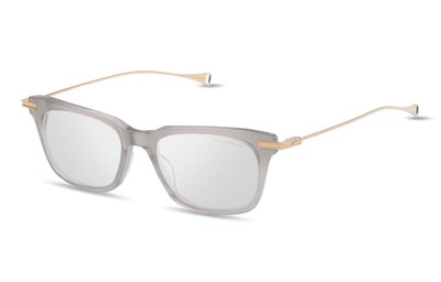Pre-owned Dita Dlx437-a-03 Lsa-437 Stone Grey - Gold Sand Eyeglasses In Clear Lens