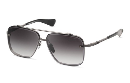 Pre-owned Dita Sunglasses Mach Six Dts 121-06 Matte Black Iron Gray Gradient Authentic