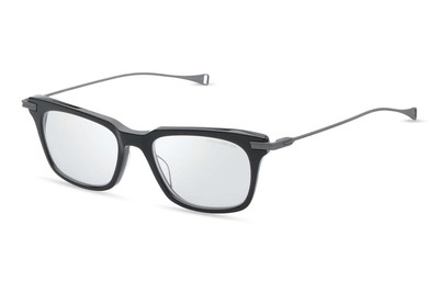 Pre-owned Dita Dlx437-a-01 Lsa-437 Black - Gunmetal Eyeglasses In Clear Lens