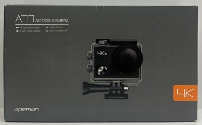 Apeman A77 Action Camera - 4K Ultra HD Quality GO PRO **NEW** ~ CJ