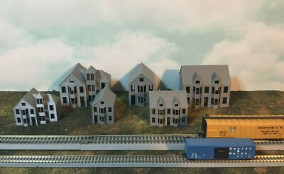 VICTORIAN HOUSE #1 City or Country Building Z Scale 1:220 - No Assembly Required