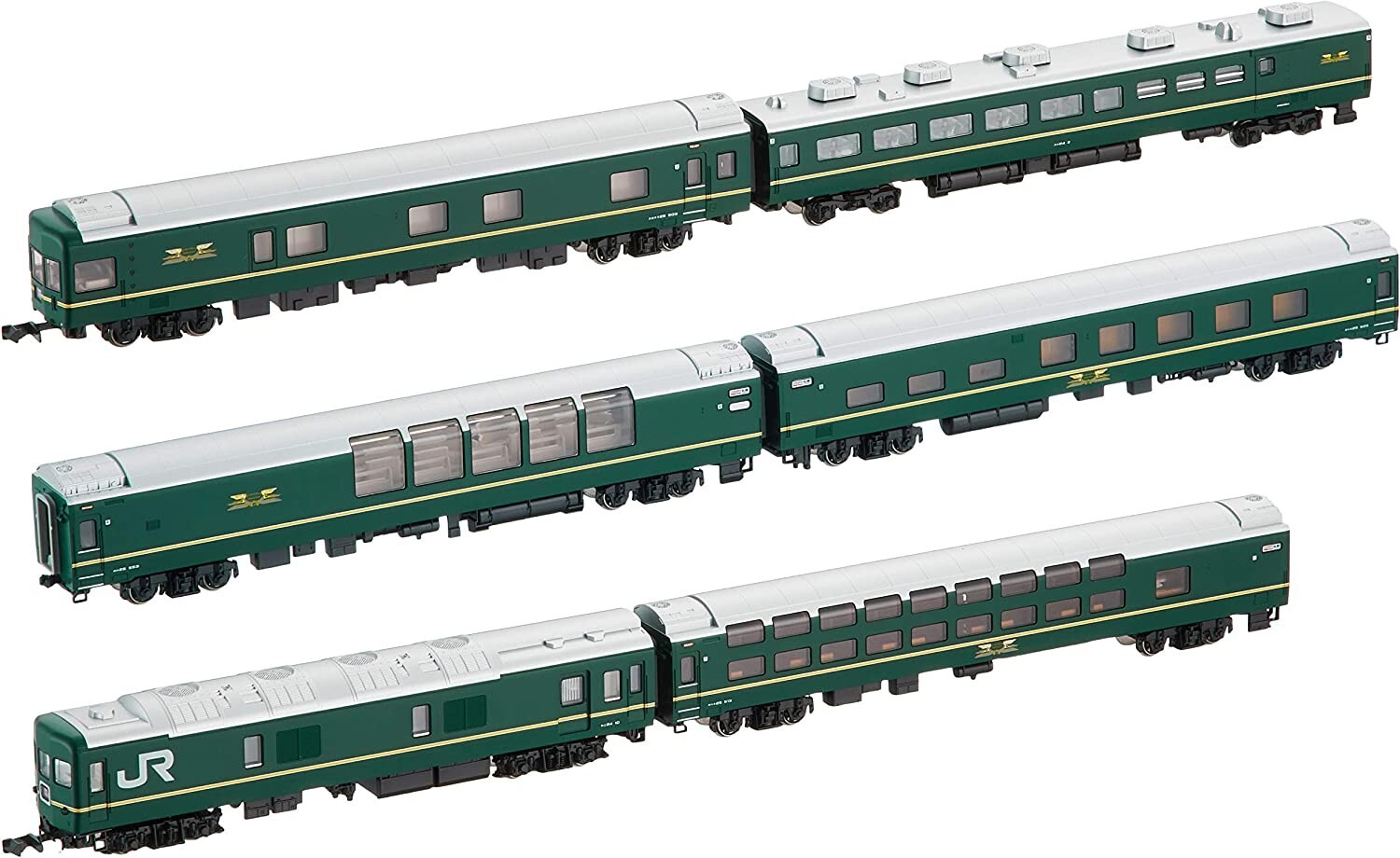 KATO 10-869 トワイライトEXP. KATO N gauge 24 series Twilight Express basic 6-car set 10