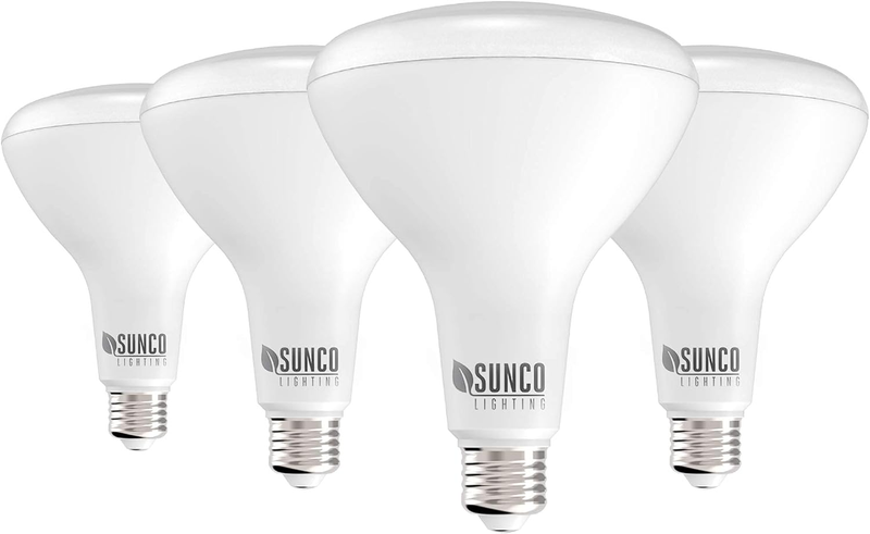 BR40 LED Light Bulbs, Indoor Flood Light, Dimmable, 6000K Da