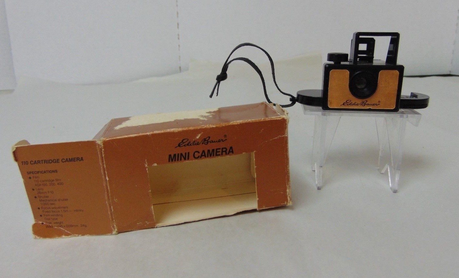 Eddie Bauer Mini Camera 110 Cartridge-No 62-In Box
