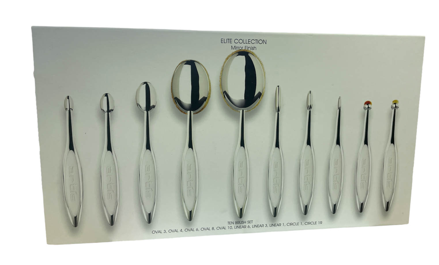ELITE COLLECTION Mirror Finish アーティス Artis Makeup Brushes Elite Collection Mirror Finish 10 Piece