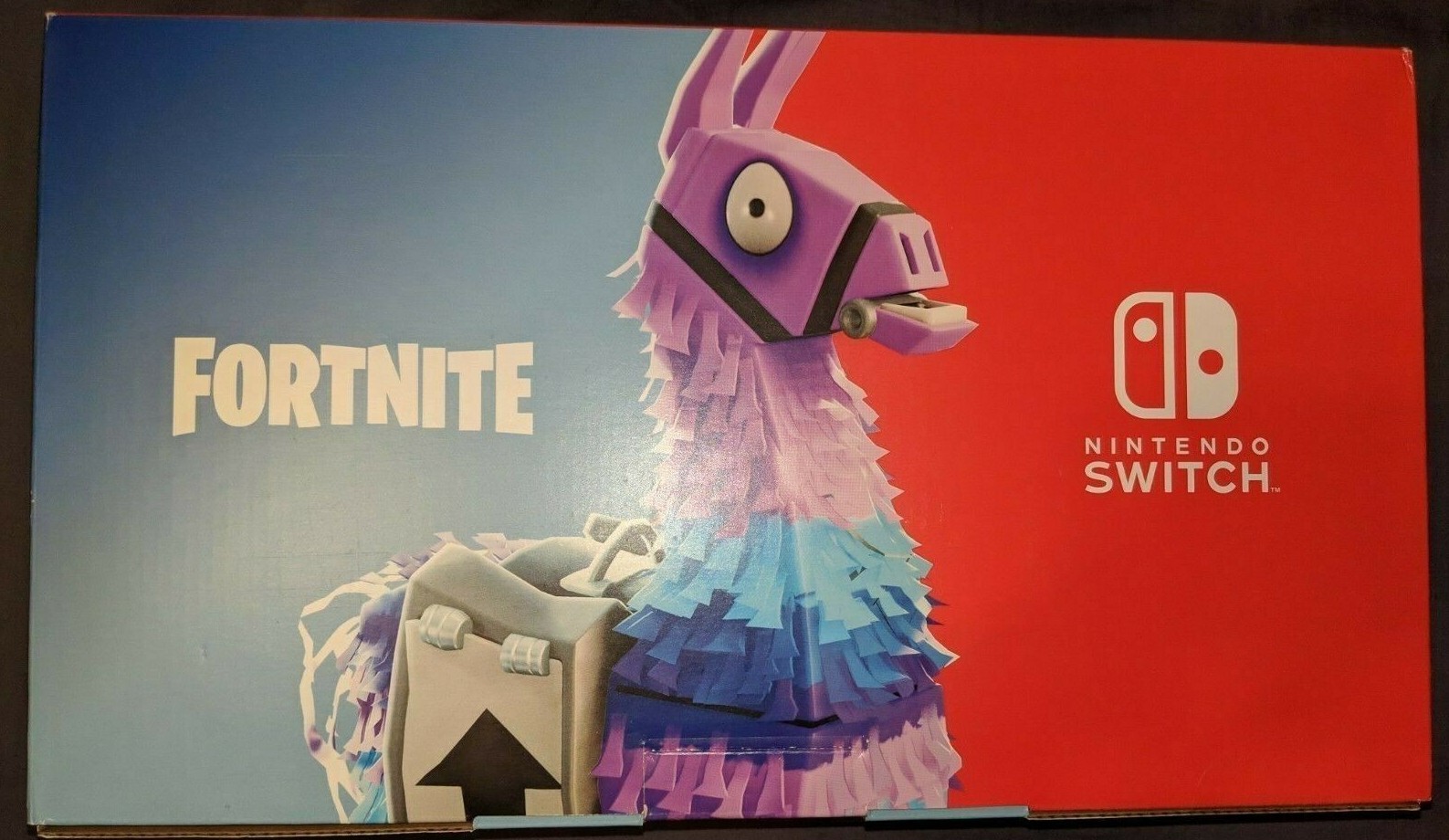 Nintendo Switch Red/Blue w/ Fortnite Double Helix Bundle Console |NEW SEALED