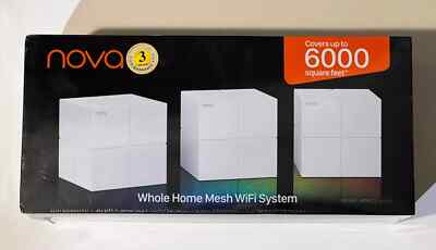 Tenda Nova Mesh WiFi System MW6 (5-Pack) - Covers up to 6000 square feet 5 PACK