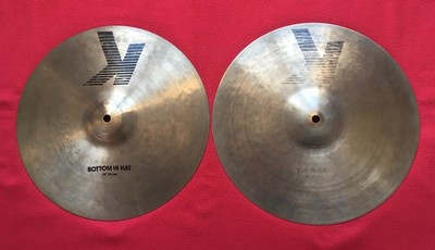 K ZILDJIAN EAK 14" HIHATS VINTAGE NO ISSUES SOUNDFILE
