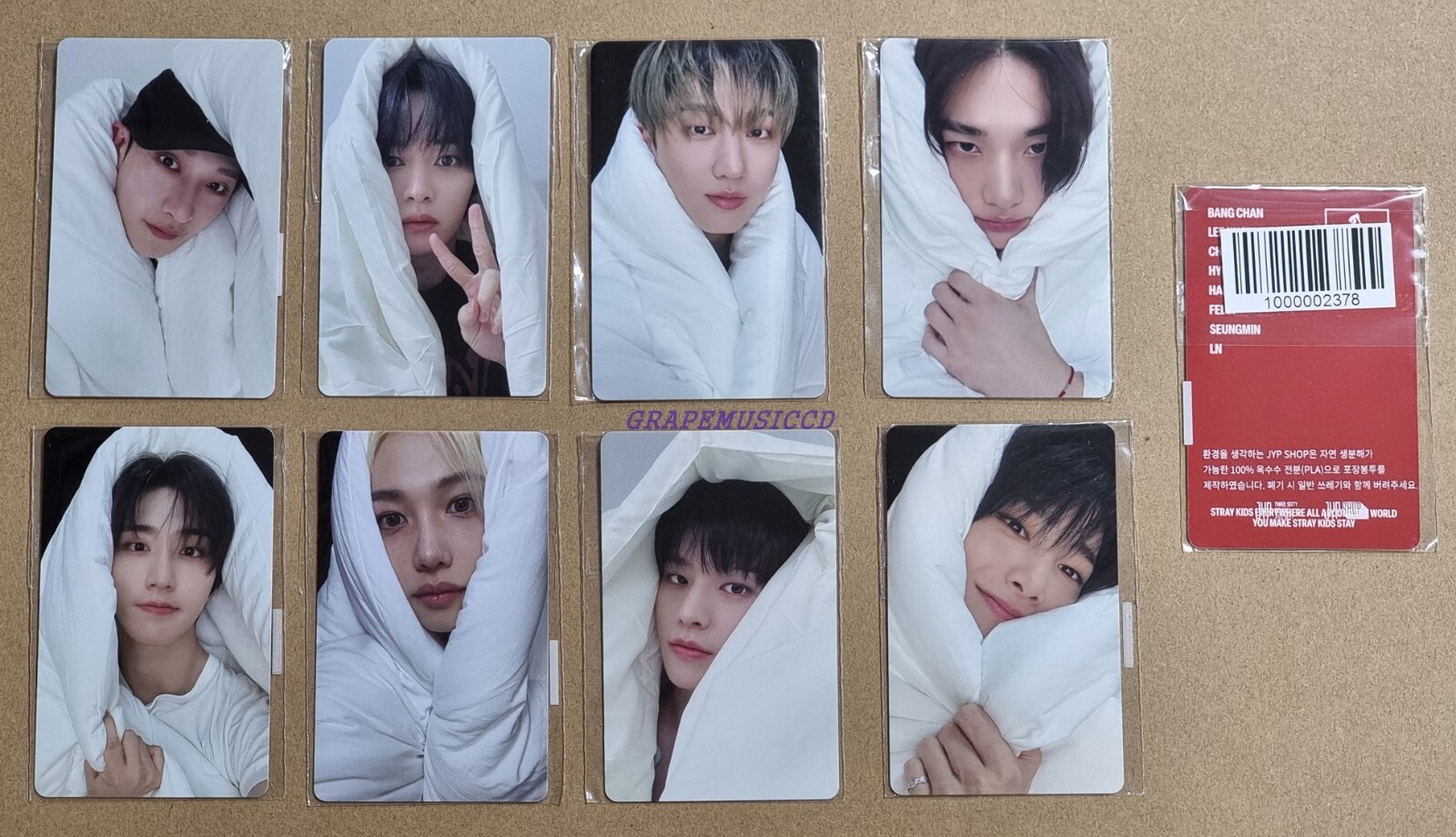 Stray Kids SKZHOP HIPTAPE HOP OFFICIAL JYP SHOP POB Stray Kids SKZHOP HIPTAPE HOP OFFICIAL JYP SHOP POB