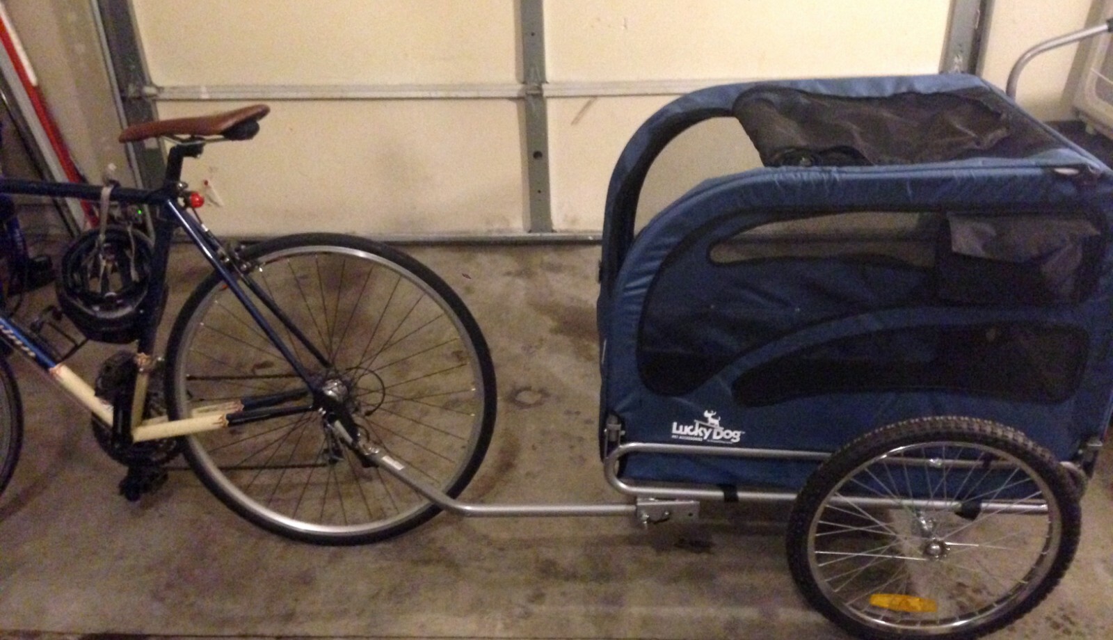 Rage Powersports 2-in-1 Pull-Behind Dog Bike Trailer or Push Stroller