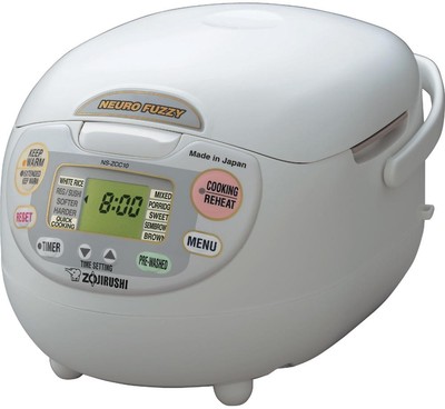 Zojirushi Rice Cooker Warmer 1.06 qt Neuro Fuzzy Logic Perfect Rice Porridge NEW