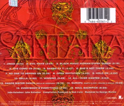SANTANA - THE BEST OF SANTANA [COLUMBIA] NEW CD