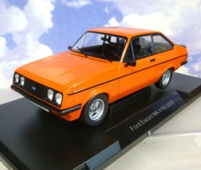 MCG 1/18 1976-7 FORD ESCORT MK2 RS2000 WHITE (PROFESSIONALS) YELLOW RED ORANGE