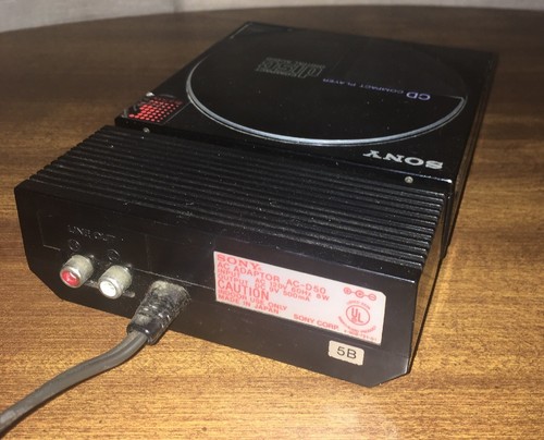 Vintage Working SONY D-5 CD Player (First Portable CD Player) 1985 D-5a Discman