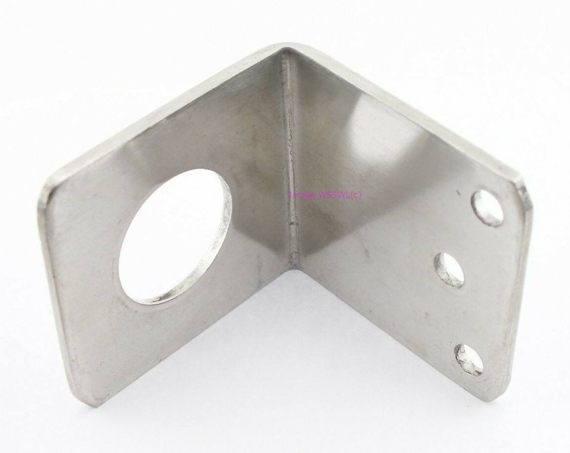 HEAVY DUTY 3/4" Hole SS Trunk Hood L Bracket for NMO Mount Antenna - by W5SWL