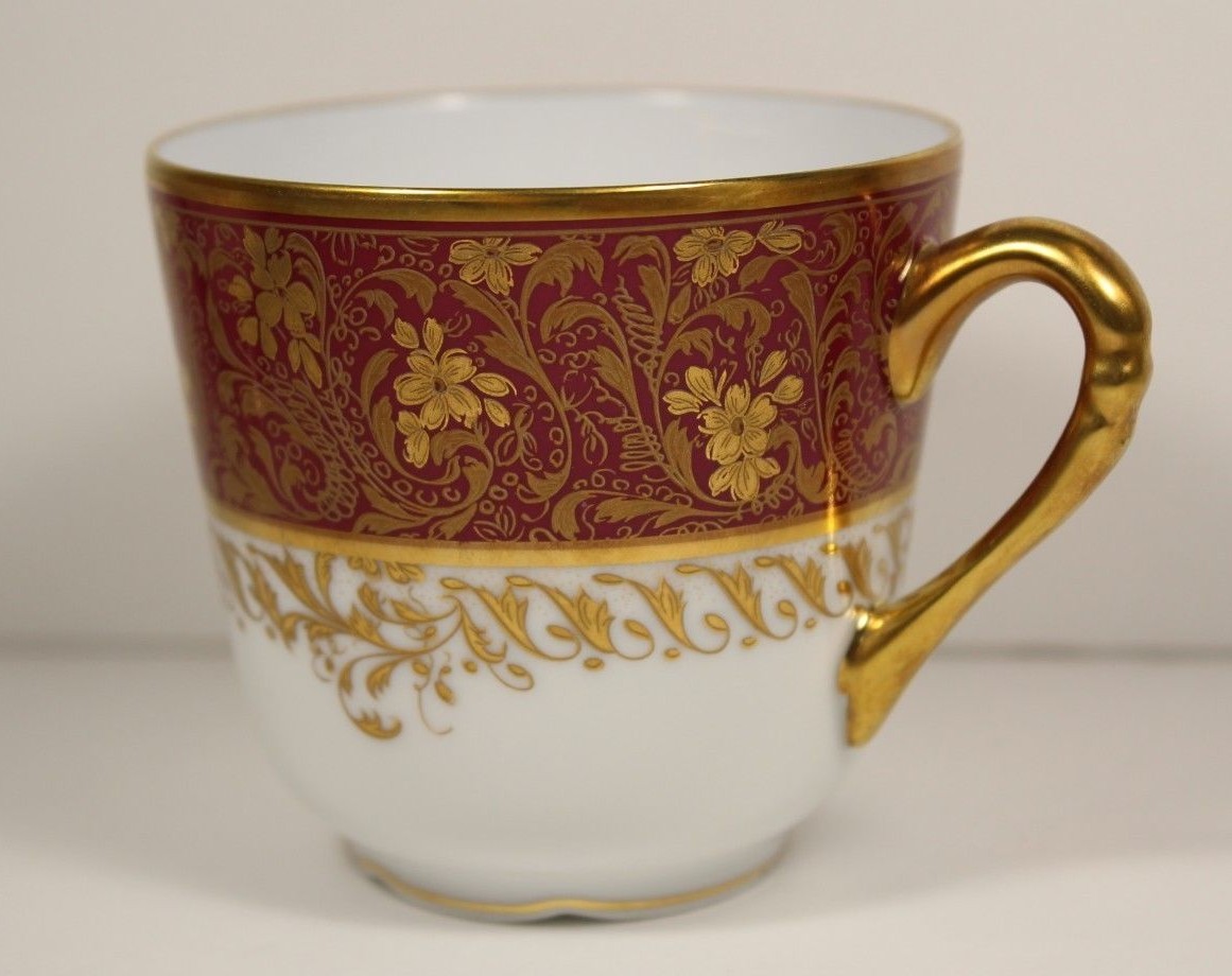 Bernardaud Limoges France Eden Footed Cup