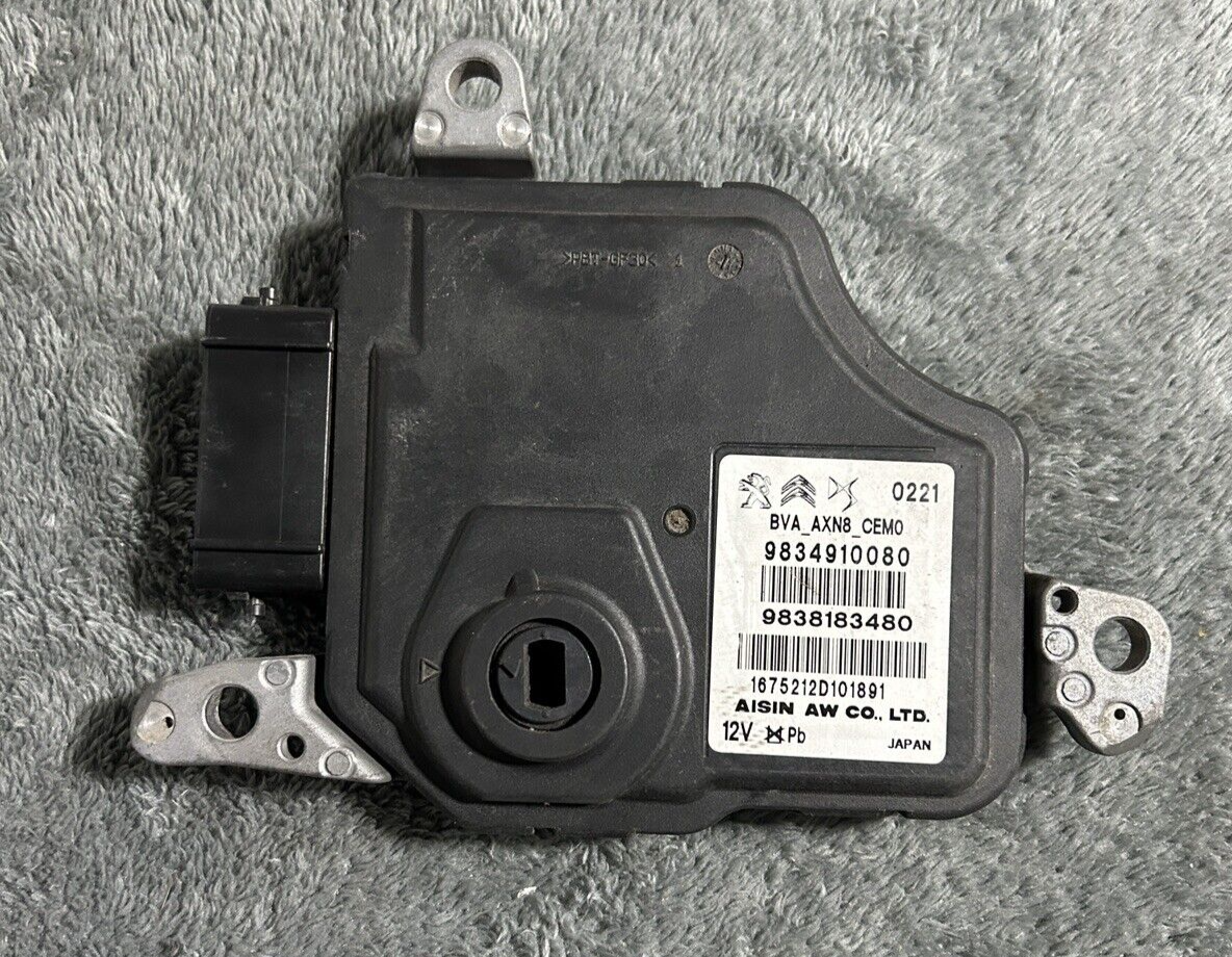 ECU CALCULATEUR BOITE DE VITESSES PSA DS BVA AXN8 9834910080 9838183480 ECU CALCULATEUR BOITE DE VITESSES PSA DS BVA AXN8 9834910080 9838183480