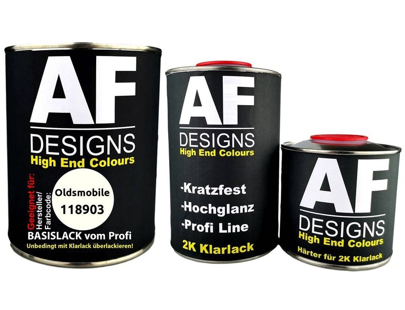 Pour Oldsmobile 118903 Blanc 2,5l Vernis Voiture Kit Transparent Durcisseur