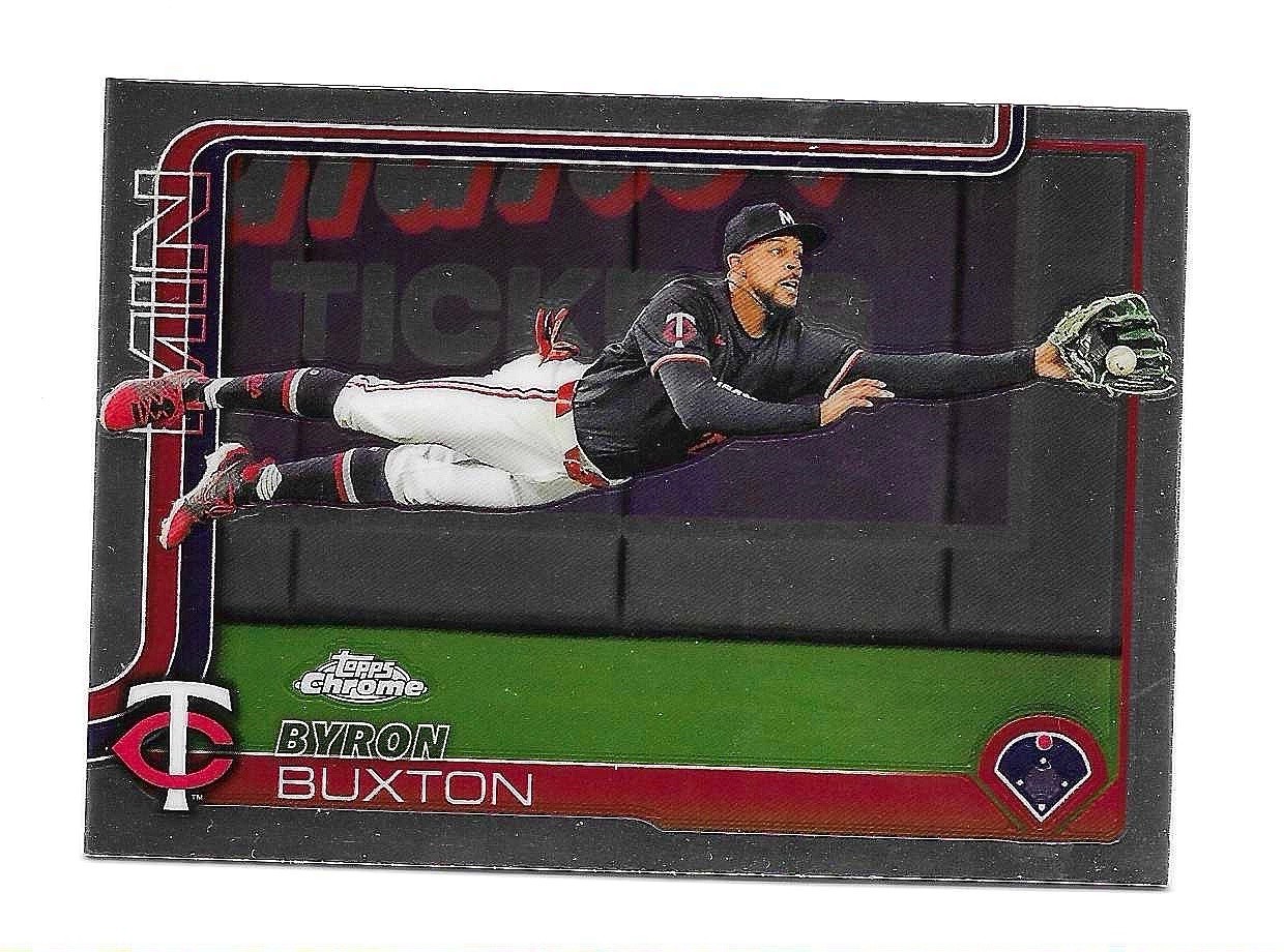 ToppsChrome2015 203 BYRON BUXTON RC ルーキー 2015 Topps Update # US25 BYRON BUXTON RC Rookie Minnesota