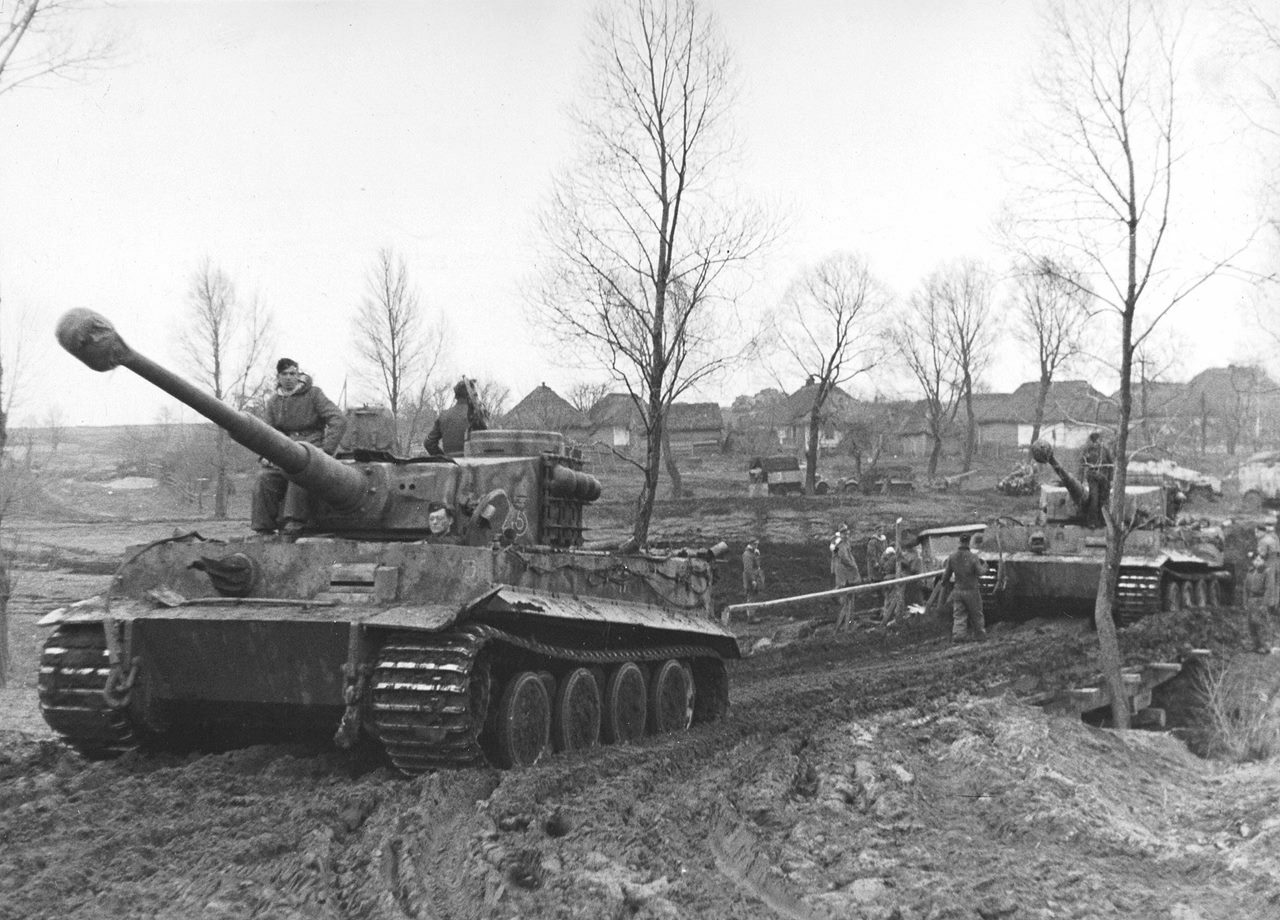 WW2 WWII Photo German Tiger Tanks in Ukraine Wehrmacht World