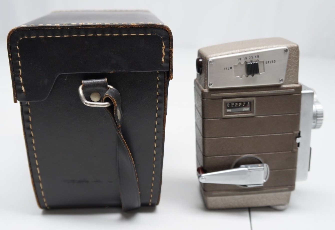 Bell & Howell AE11801 10mm f/2.3 Super Comat Electric Eye Camera With Case