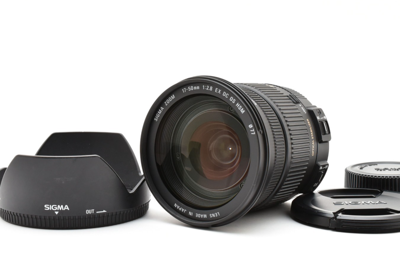 Sigma 17-50mm f/2.8 EX DC OS HSM Lens for Nikon [Exc+++] w