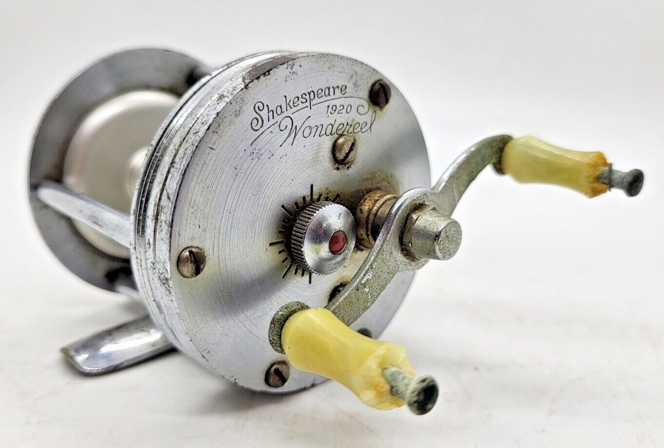 Vintage Shakespeare 1920 Wondereel Model GA Fishing Reel Vintage Shakespeare 1920 Wondereel Model GA Fishing Reel