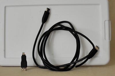 6 ft IEEE-1394 FireWire 6-Pin Male to 6-Pin Male and 4 pin i.Link DV adapter