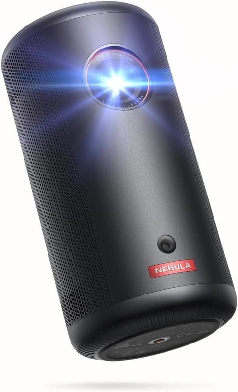 Nebula Capsule3 Mini Beamer, Smart Projektor, 1080p, Wlan, 200 Ansi-Lumen, Tragb