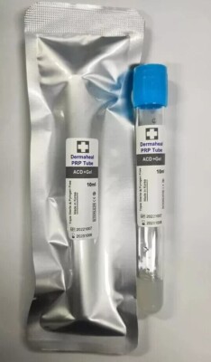 PRP Tubes ACD Solution A and Gel 10 mL Tubes USA SELLER 3 DAY DELIVERY IN USA