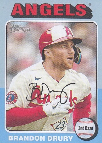 2024 Topps Heritage Mini - Brandon Drury #20