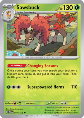 Temporal Forces You Pick Holo, Reverse Holo,EX