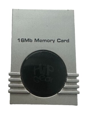 Hip Gear 16MB Memory Card for Nintendo GameCube LM481 Tested Working Memory Card