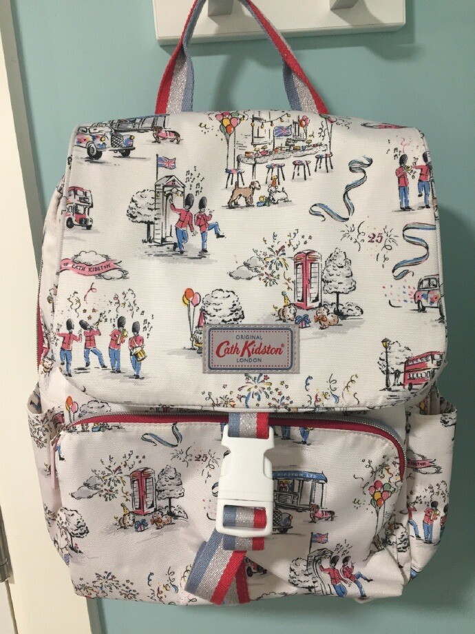cath kidston quilted backpack