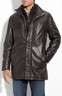 Pre-owned Marc New York Andrew Marc " Liam " Top Quality Butter Soft Leather Car Coat $ 795 In Blacks