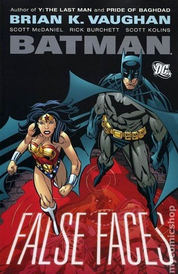 Batman False Faces TPB #1-1ST VF 2008 Stock Image