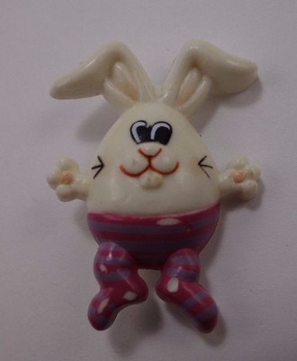 Easter Bunny Rabbit Buck Teeth Easter Pin Russ  