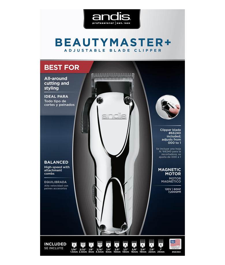 Andis Professional Beauty Master+Adjustable Blade Clipper_#6