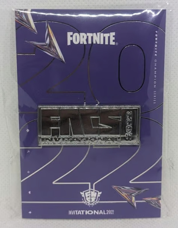 Fortnite Pin - FNCS Invitational 2022 - Employee Exclusive -