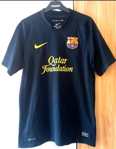 聖*人様 FC Barcelona 11-12 Away XAVI ユニ Nike Barcelona Xavi 2011-12 Home XL Jersey Soccer Football