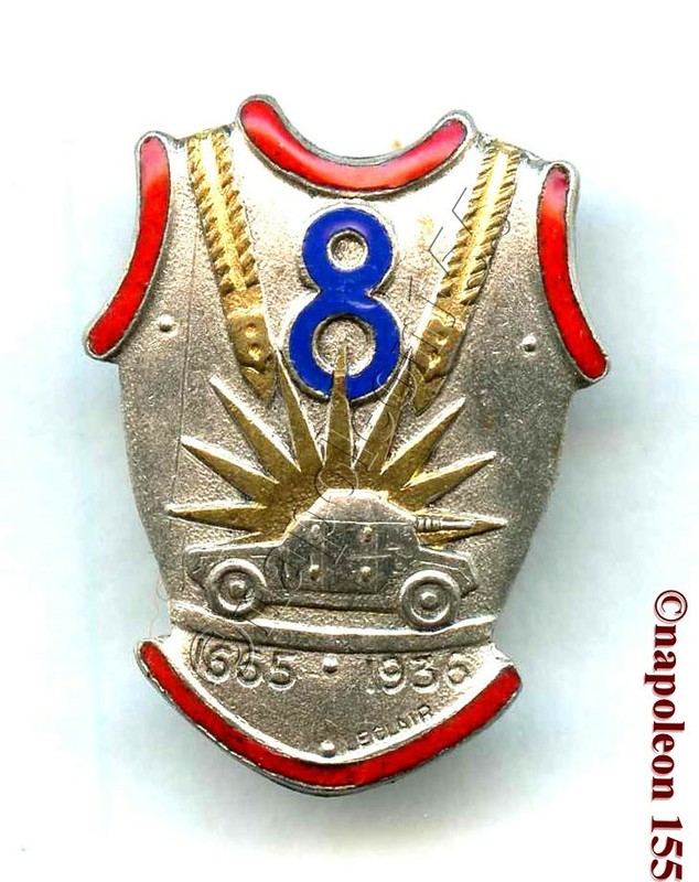 Cavalerie. 8 Eme Rgt De Cuirassiers. H. 167.Fab. Drago Romainville 