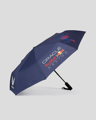 Red Bull Racing F1 2023 Team Compact Umbrella Castore Navy Free UK Shipping