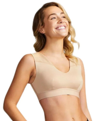 TOMMIE COPPER SHOULDER SUPPORT BRA  Size 3XL  NUDE   *NT