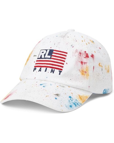 【激レア】Ralph Lauren P.R.L.C. ホワイトキャップ Polo Ralph Lauren ホワイトキャップ - メルカリ
