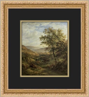 Robert Marshall Summer Landscape Custom Framed Print