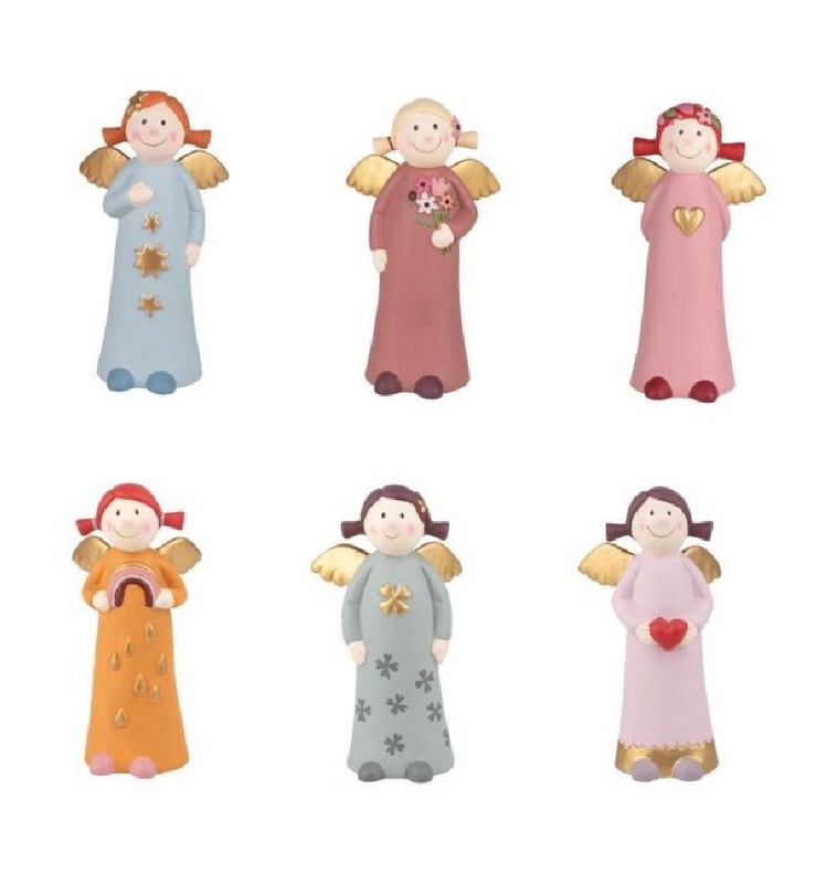 Himmlische Schwestern  6 Modelle New Edtion 8 Medium Ca. 11cm Keramik Handbemalt