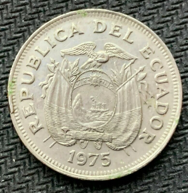 1975 Ecuador Un Sucre Coin UNC  High Grade World Coin  #B1216